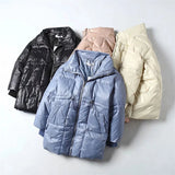 Women Cotton Coat Loose and Warm Idle Style