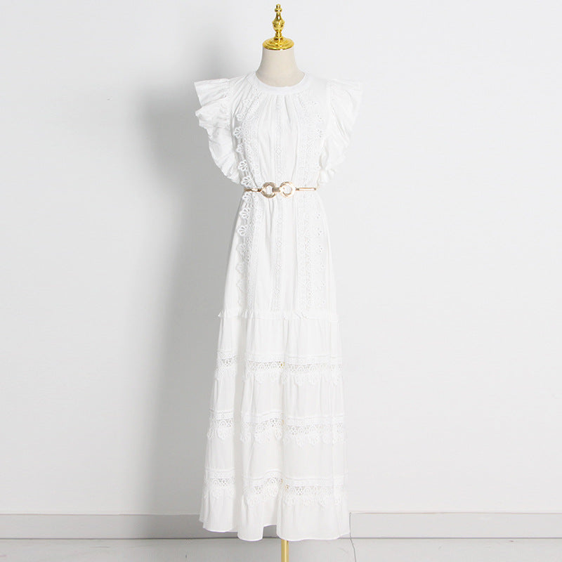 Bohemian Dress Elegant Socialite Embroidery Dress