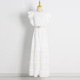 Bohemian Dress Elegant Socialite Embroidery Dress