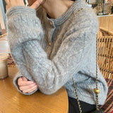 Women Knitted Cardigan Baggy Coat