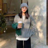 Women Knitted Cardigan Lazy Casual Loose Jacket