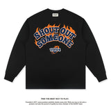Unisex Long Sleeve Shirt Autumn and Winter T-Shirt Street