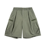 Unisex Shorts Loose Casual Pants Cargo Shorts Large Pocket