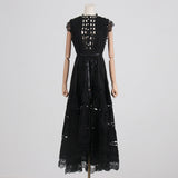 Bohemian Dress Fashion Hollowed-out Embroidery Dress