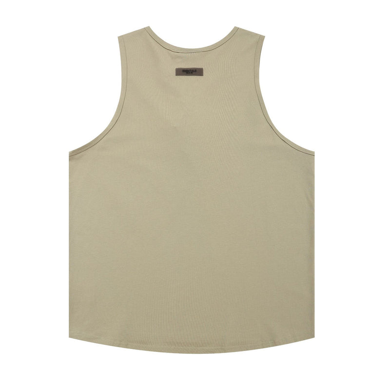 Fog Essentials tank summer FOG letter crew neck vest