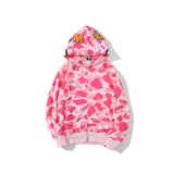 Ape Hoodie Classic Camo Shark Autumn