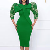 Women Dress Autumn plus Size Temperament Ol Dress
