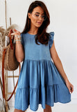 Women Dress Summer Loose Short Dress