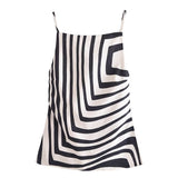 Women Vest Solid Color Pleated Backless Underwaist