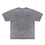 Purple Brand Distressed T Shirts Short Sleeve