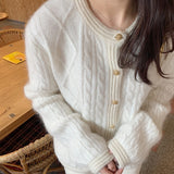 Women Knitted Cardigan Baggy Coat