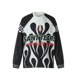 Men Long Sleeve Shirt Saint Michael Loose Long Sleeve Shirt