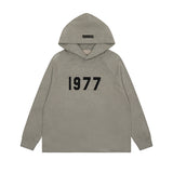 Fear of God Essentials 1977 Knit Hoodie Knitted Long Sleeve Sweater Men's Hooded