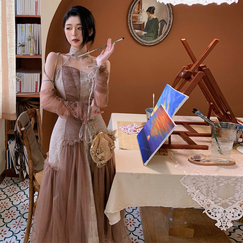 Betty Draper Valentine's Day Dress Dress Spring and Autumn Dress