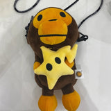 Children's monkey one shoulder oblique span small bag