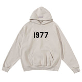 Fear of God Essentials 1977 Hoodie Hooded Sweater High Street Couple Hoodie