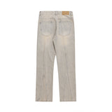 Men Jeans Stitching Loose Punk