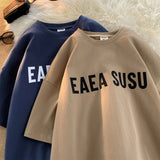Men's T Shirt Retro Loose All-Matching