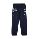 Gallery Dept Sweatpants Hand Painted Ink Splashing Graffiti Splicing Contrast Trousers
