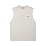Fog Essentials tank spring/summer FOG alphabet casual crew neck vest