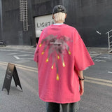 Men T Shirt Heavy Cotton plus Size Loose