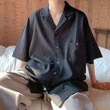 Men's Shirts Summer Retro Casual Jacket