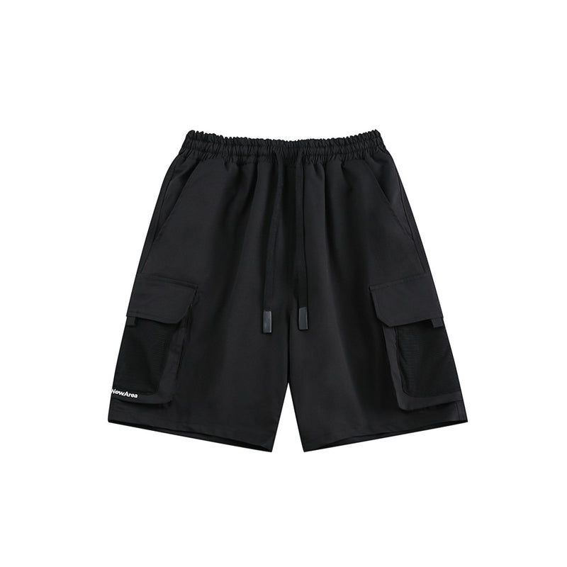 Unisex Shorts Large Workwear with Pocket Shorts Loose