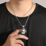 Jewelry Donkey Flower Pendant Shine Micro Zircon Male Female Animal Spectrum Far East