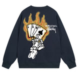 Stussy Sweatshirts Crew Neck Fleece Sweater
