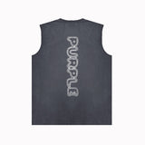 Purple Brand Tank T Shirts Sleeveless T-shirt Vest