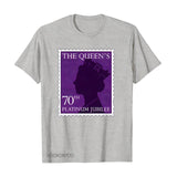 Inspired by Queen's Platinum Jubilee 2022 Elizabeth 70 Years T-shirt Pattern