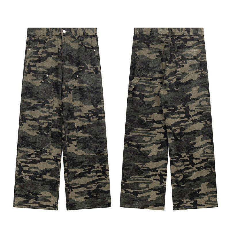 Cargo Pants Retro Retro Hip Hop Camouflage Cityboy