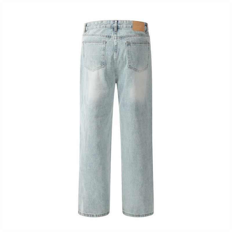Men Jeans Hole Hip Hop Loose