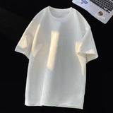 Men T Shirt Summer Retro Loose plus Size Casual