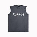 Purple Brand Tank T Shirts Sleeveless T-shirt Vest