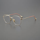 CHH Chrome Hearts Glasses Ultra Light Pure Titanium Silver Fashion Glasses Frame