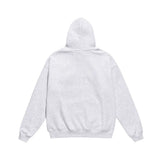 Men Fleece Lined Hoodie Autumn and Winter Embroidery Letter Hooded Sweater Men Oversize Loose Casual