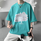 Men's T Shirt Summer Loose Bear Print