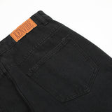 Men Jeans Metal Buttons Split Casual