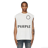 Purple Brand Tank T Shirts Sleeveless T-shirt Vest