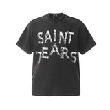 Unisex T-Shirts Saint Michael Vintage Old Loose T-Shirt