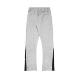 Gallery Dept Sweatpants Hand-painted splashed ink letter patch splicing casual trousers