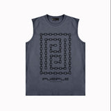 Purple Brand Tank T Shirts Sleeveless T-shirt Vest