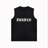 Purple Brand Tank T Shirts Sleeveless T-shirt Vest
