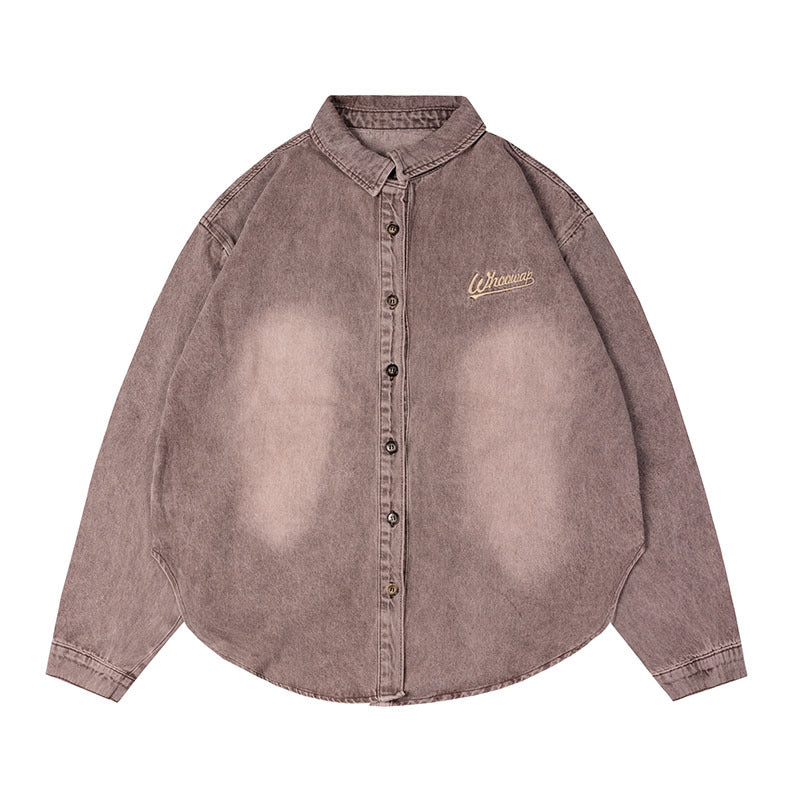 Long Sleeve Shirt Vintage Do the Old Cowboy Coat