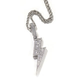 Jewelry Necklace T-Square Lightning Style Pendant lightning Spectrum St. Valentine's