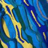 Kapital Sweater Pingtian Hehong Style Japanese Loose Pop Contrast Color Knitted Retro Crew Neck Sweater