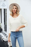 Women Pullover Sweater Diamond Sexy Pullover Sweater