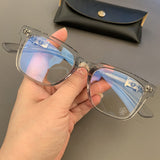 CHH Chrome Hearts Glasses Black Frame Silver Myopia Frame