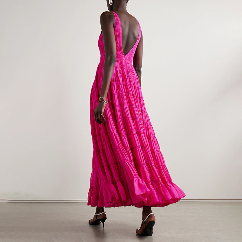 Bohemian Dress Elegant Strap Dress